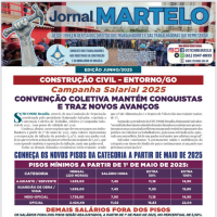 Jornal Martelo 2025 - Construção civil GOIÁS