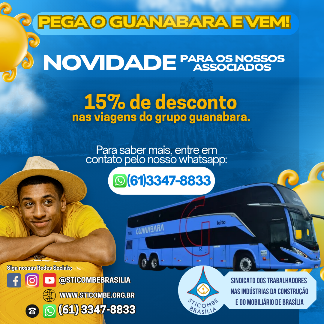 Grupo Guanabara - 15% de desconto